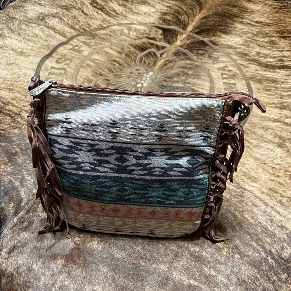 Justin Boots Concealed Carry Patterned Crossbody Bag